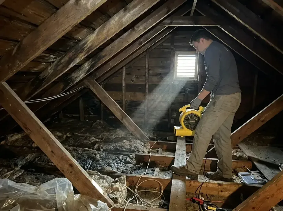 attic-water-damage-drying-proc-007 — frequently asked questions, Emergency Water Extraction & 24/7 Flood Response in Holden…